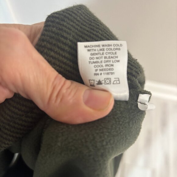 Berkley Jensen Men's Heavyweight Shirt Jacket – Olive Green, XL - Picture 7 of 7